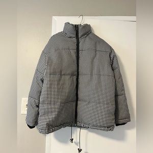 Glassons Gingham Puffer Jacket size XS